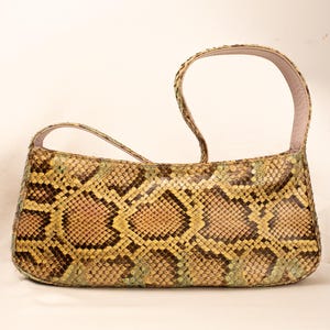 Vintage Reptils House Italy Snakeskin Bag – Y2K – Exotic Leather