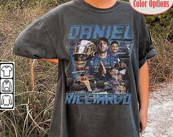 Daniel Ricciardo vintage Racing Tshirt Bootleg Daniel Ricciardo Tee design vintage Tee graphique des années 90 cadeau sweat-shirt