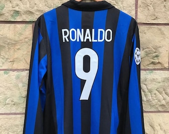 Maillot rétro Inter Milan 1998-1999 Ronaldo , Maillot rétro Inter Milan , Maillot rétro de football