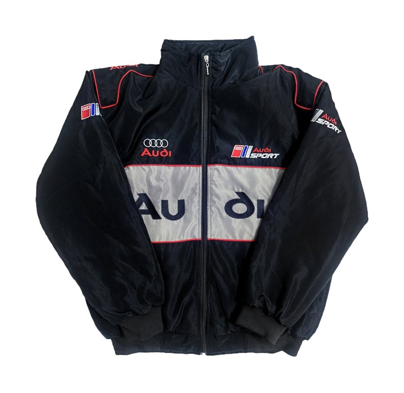 Voitures de sport vintage rares Street Wear Audi et BMW Mode & Bomber image 1