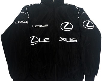 Chaqueta Lexus Racing, chaqueta Nascar rara vintage, chaqueta Bomber F1 Y2K, chaqueta de gran tamaño, estilo callejero, ropa de calle de los años 90