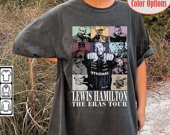 Lewis Hamilton The Eras Tour Shirt Lewis Hamilton vintage Racing Tshirt vintage Design Graphic Tee cadeau sweat-shirt des années 90