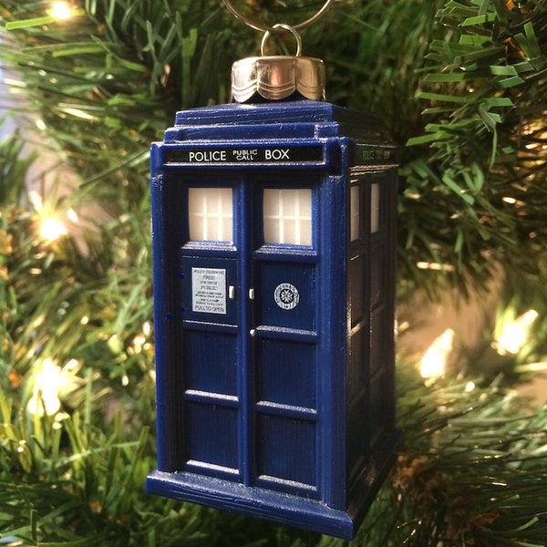 Doctor Who TARDIS Christmas Ornament