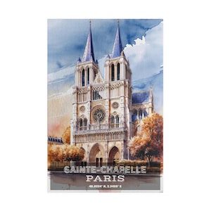 Sainte Chapelle Paris Jigsaw Puzzle Challenging 1000 Piece Puzzle