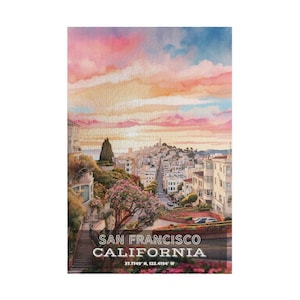 San Francisco California Adult Jigsaw Puzzle