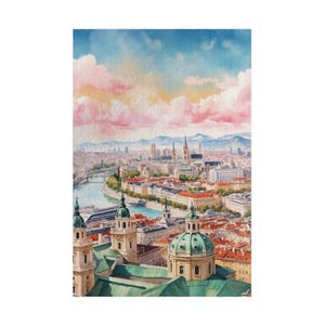 Vienna Austria Adult Jigsaw Puzzle Beautiful City View 500 1000 Piece Puzzle