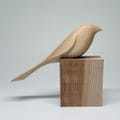 Bird Sculpture - A , Wood Carving, Wooden  Bird  Sculpture, Animal Statue, Wooden crafted product logo