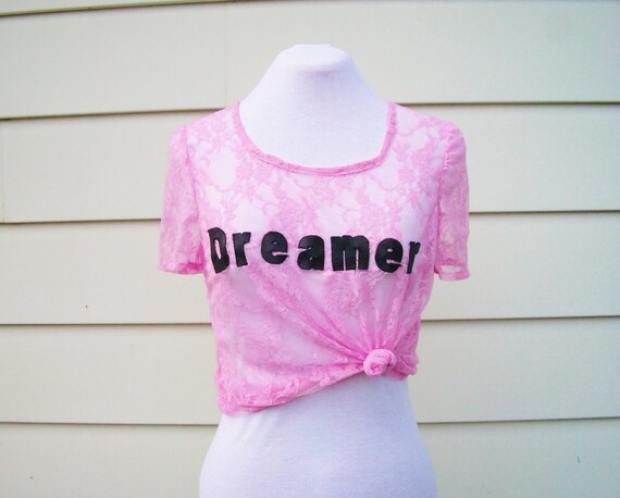 cute pink tee