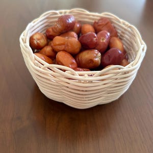 Handmade Snack Holder Rattan/Bamboo/ Wicker