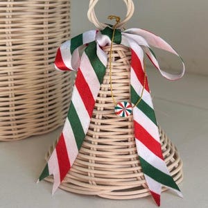 Wicker Rattan Handmade Bell