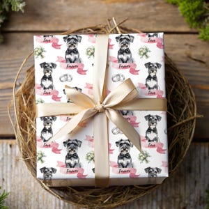 Schnauzer Carta da regalo per matrimonio Carta da regalo Fidanzamento Amore per sempre Cane