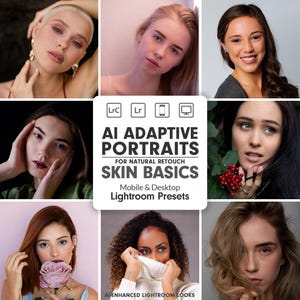 AI Skin Smoothing Lightroom Presets: Portrait Retouching (Desktop & Mobile)