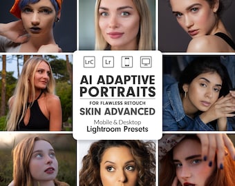 AI Skin Retouching Lightroom Presets: Wedding & Portrait Photography