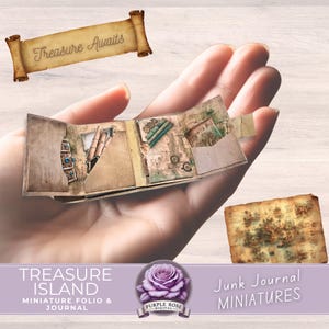 Kit de minicuaderno de actividades "La Isla del Tesoro" (descarga en PDF y JPEG)