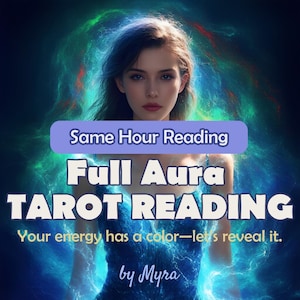 SAME HOUR - Aura Tarot Reading and Psychic Energy Scan to Reveal Your Aura Color, Meaning, Spiritual Blocks and Vibrational Insight