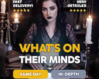 SAME HOUR - Real Mind Reading, Telepathy Reading, What's on Their Minds, What are Their Intentions Psychic, Telepathy, Psychic Reading