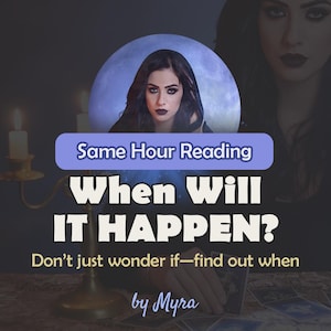 SAME HOUR - When Will It Happen? – Timeframe & Timeline Reading | 2 Questions, 2 Answers | Fast 1-Hour Psychic Tarot Reading
