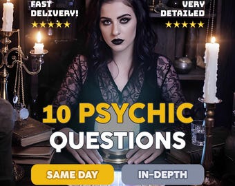 10 Perguntas para Previsões Psíquicas: Leitura Psíquica Rápida sobre Amor, Insights Precisos sobre Seu Relacionamento - Resposta Rápida