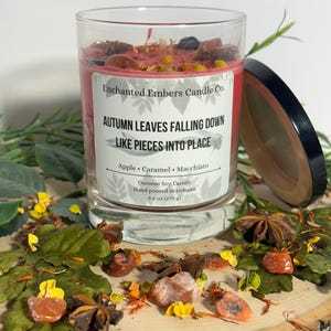Red Era Inspired Candle