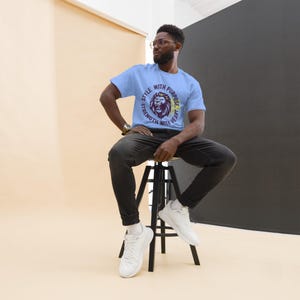 Hero Menswear &quot;Style With Purpose, Strength With Heart&quot; Men&#39;s Mental Health Awareness Cotton T-Shirt