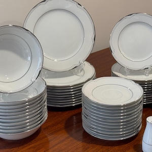 Noritake Sterling Cover Fine China Dinner Service
