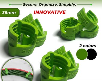 Abrazaderas helicoidales para manguera de aspiración de polvo Festool D27 (paquete de 8)