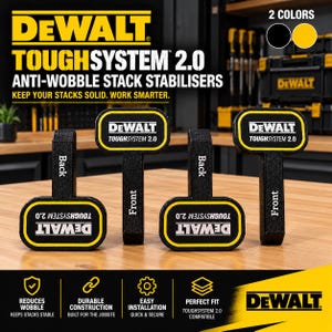 Anti-Wobble Stack Stabiliser Inserts for Dewalt Toughsystem 2.0 Tool Storage Drawer Boxes