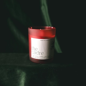 The Cadre | Hand-Poured 100% Soy Wax Candle | 7oz | Booktok Candle | Throne of Glass Series Inspired - Book Candle