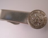 Vintage California Council Civil Engineers Land Surveyors Tie Clip Tie Bar Robbins Co. Silver Tone Gifts for Men Gifts for Him