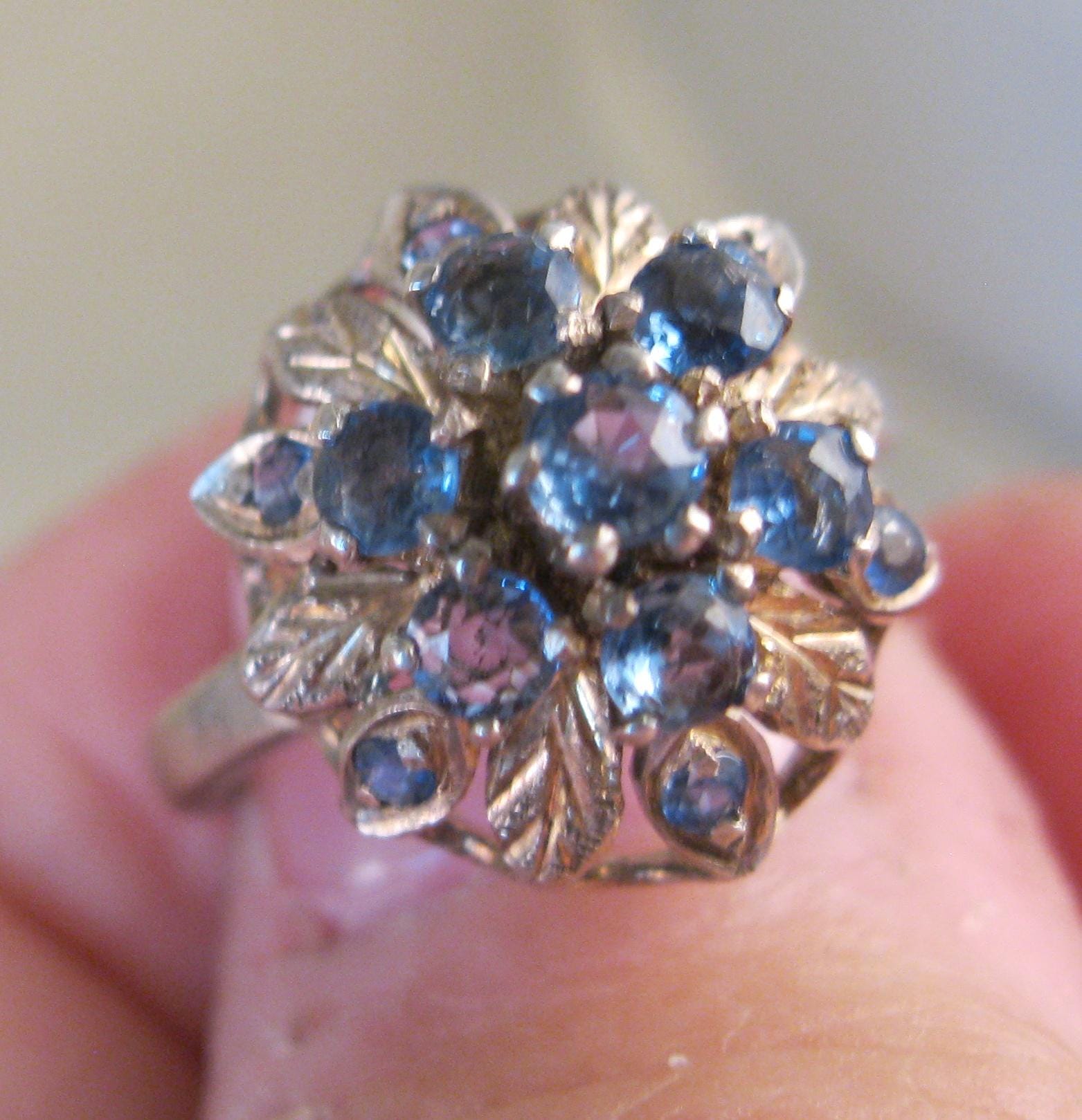 Siam Dome Ring - Etsy