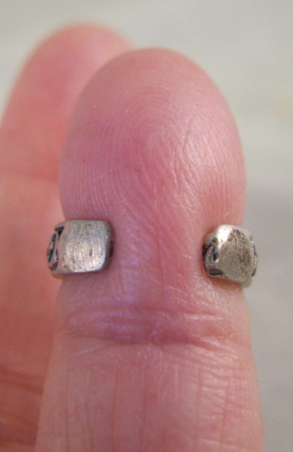 Vintage Solid Sterling Silver Open Toe Ring Vinta… - image 5
