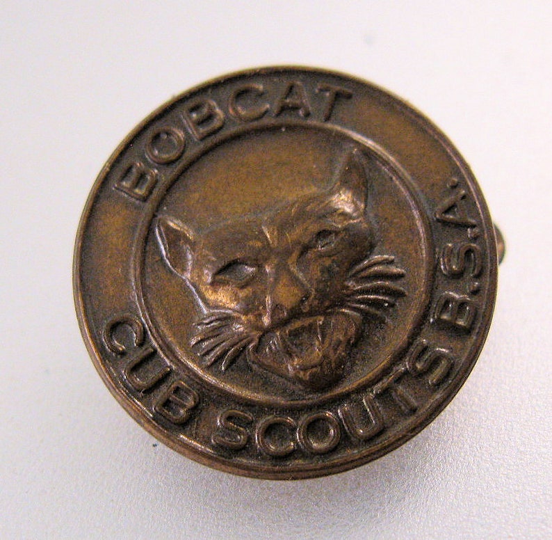 Vintage Bobcat Cub Scouts Lapel Pin Boy Scouts of America | Etsy