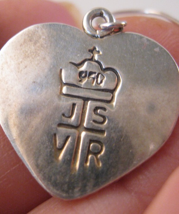 Vintage JSVR Jacqueline Smiley 950 Fine Sterling Silv… - Gem
