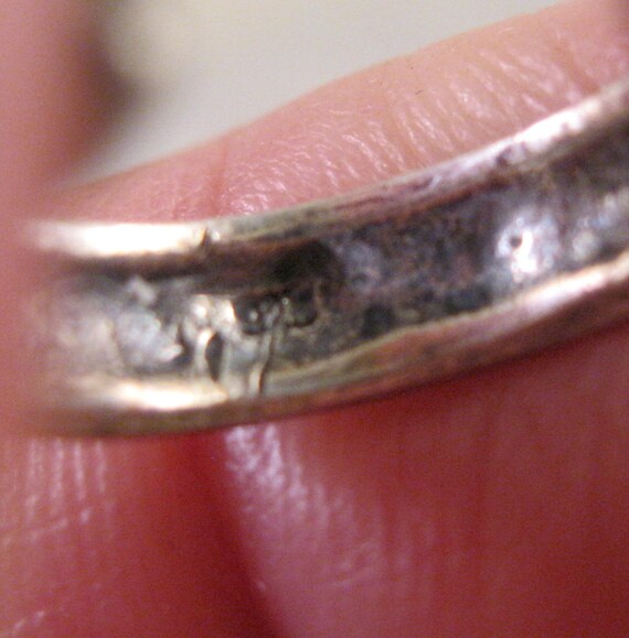 Vintage Solid Sterling Silver Open Toe Ring Vinta… - image 7