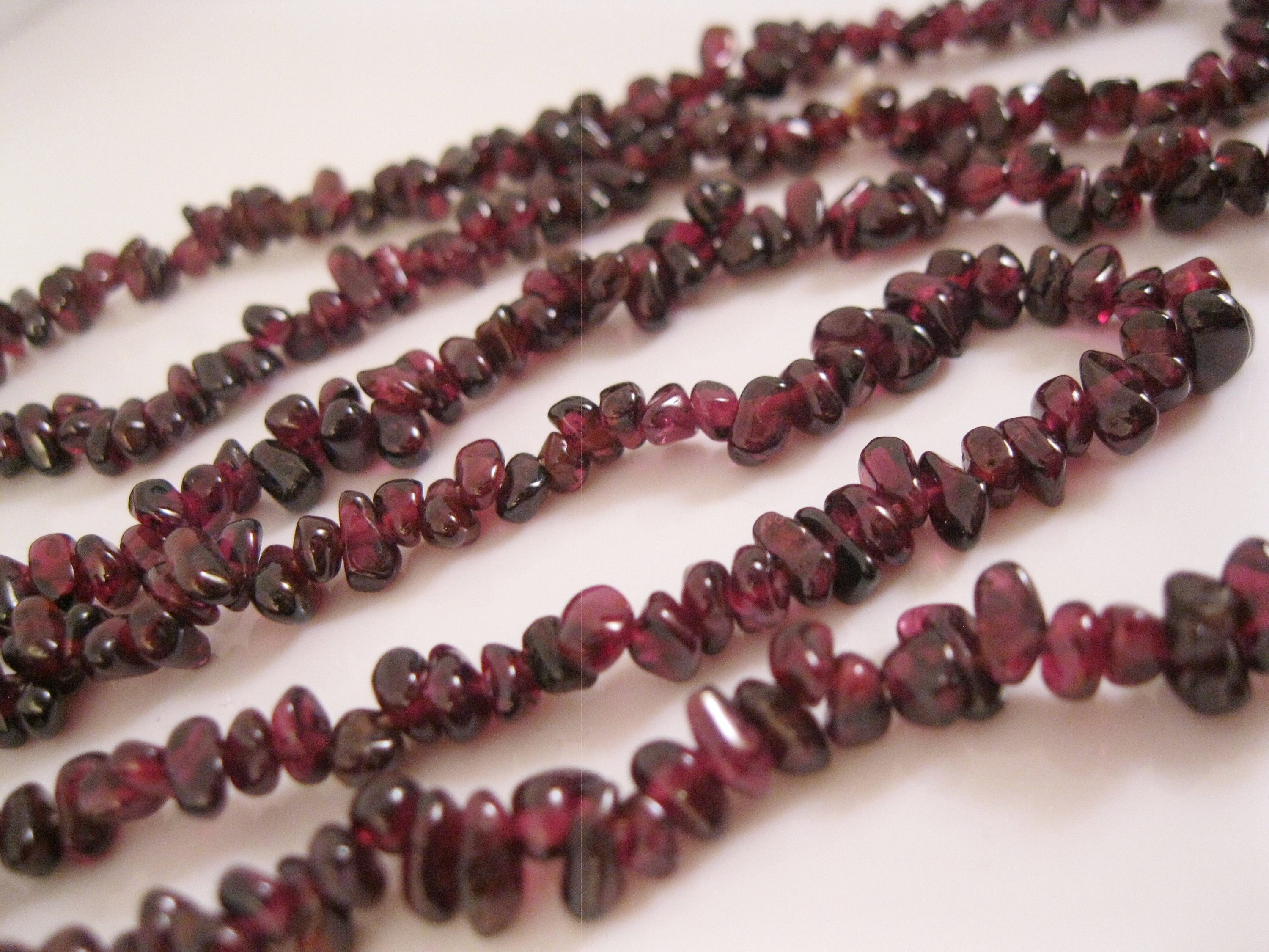 Garnet on sale necklace price