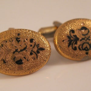 Antique Victorian Taille d'Epargne Gold Filled Cuff Links Antique Cuff Links Antique Cufflinks Gifts for Him Gifts for Dad Gifts for Her