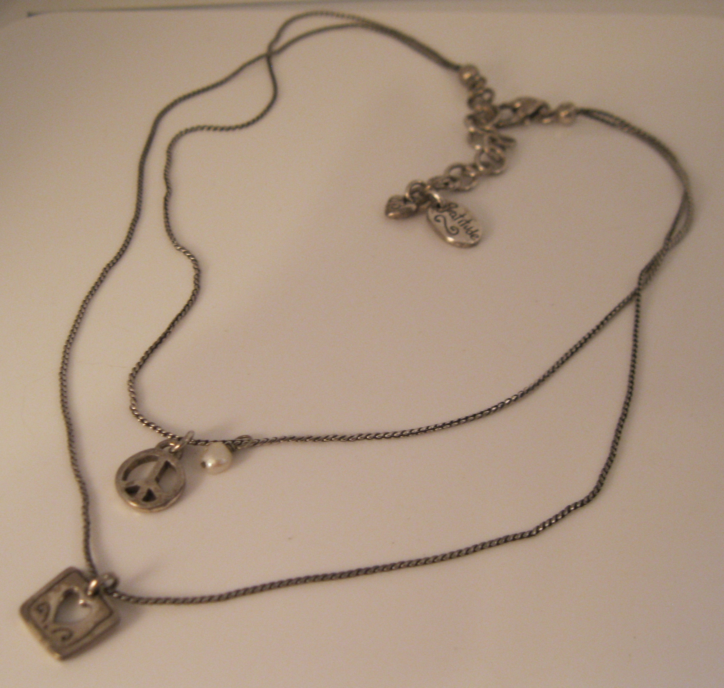 Pearl Two Strand Necklace 