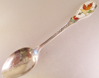 Sterling Canada Souvenir Spoon, Vintage Demitasse Spoon - Etsy 日本