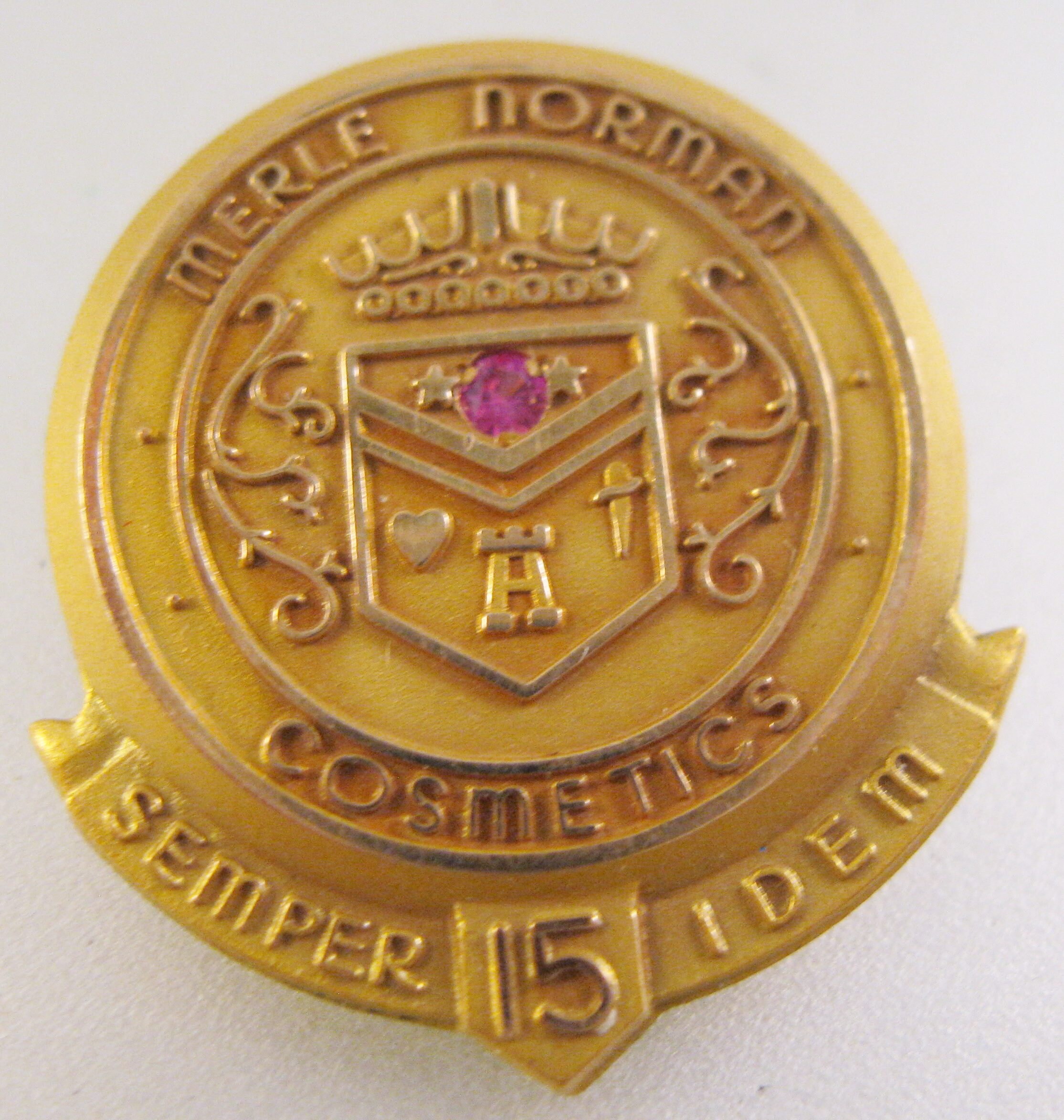 Pins Jostens En Or 10K Avec Diamant Véritable - Occasion En Bon état - Bijou Vintage