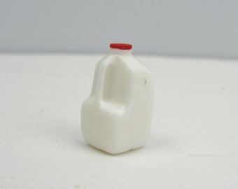 Dollhouse Miniature 1:12 Scale Fairy Food Groceries Transparent Milk Bottle x1 \ 