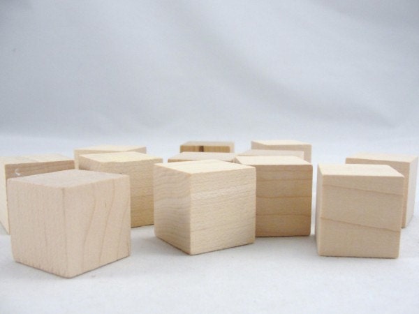 1 inch sales wooden blocks