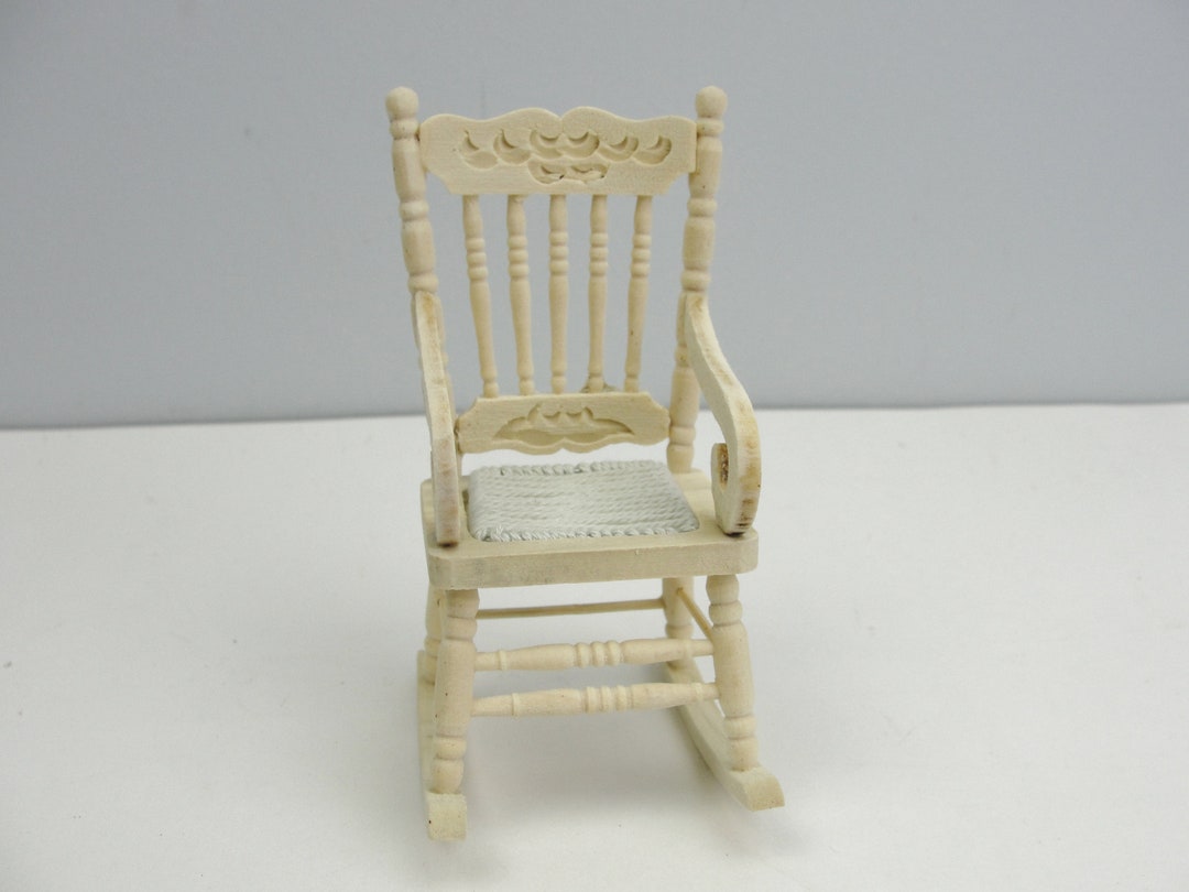 Dollhouse Rocking Chair DIY Ready to Finish Etsy