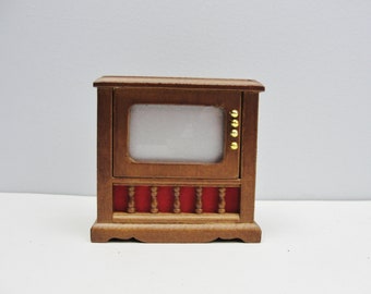 1950s style television dollhouse furniture choose style