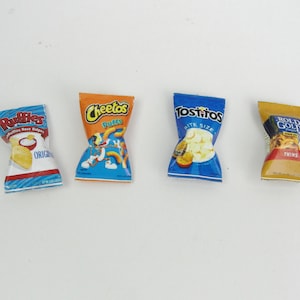 Dollhouse miniature junk food choose your flavor
