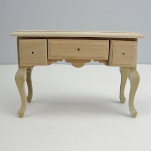 Dollhouse furniture 3 drawer table