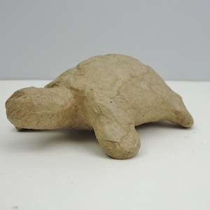 Small Paper mache turtle tortoise