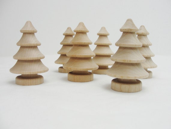 Turned Wooden Tree 3 Dimensional 2 4 Turned Wooden Tree 3 Dimensional 2 4