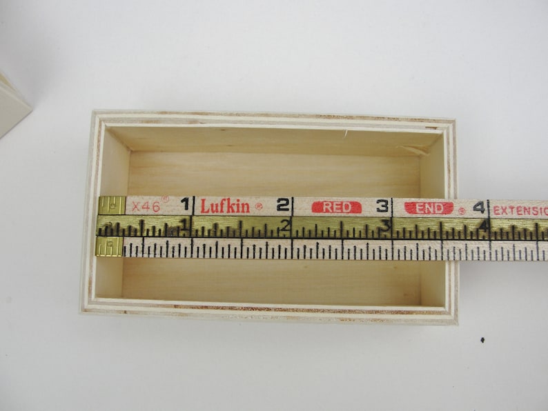 Unfinished wood oversized matchbox image 5