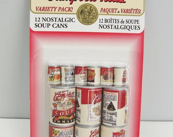 Dollhouse Campbell Kids cans