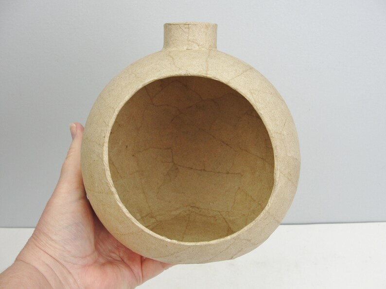 Large Paper mache hollow diorama ornament set of 2 Etsy